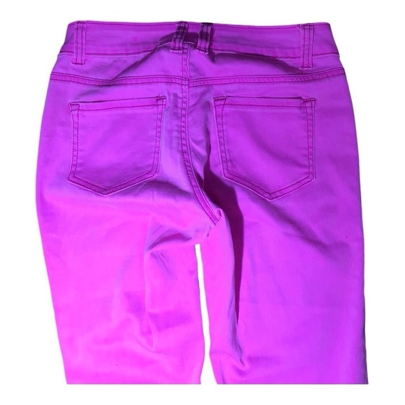 Grabe Hot Pink Barbiecore Skinny  Jeans EUC size 3 - Picture 3 of 4